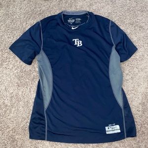 Medium Nike Pro Combat Tampa Bay Rays DriFit Shirt